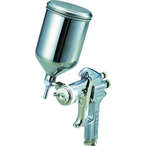 トラスコ中山 TRUSCO スプレーガン重力式 ノズル径Φ1.4 0.4L SUSカップセット TSG-508G-14SS [1-479-2033](3)