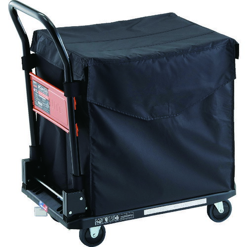 トラスコ中山 TRUSCO 樹脂台車 カルティオ（スチールハンドルタイプ）CHBハンドトラックボックス付 樹..