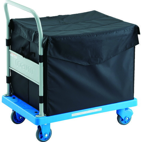 トラスコ中山 【別途送料】 TRUSCO 樹脂台車 グランカートサイレント CHBAハンドトラックボックス付 71..