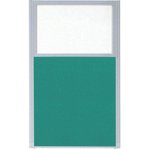 トラスコ中山 【個人宅不可】 TRUSCO ローパーティション 上部半透明 W900XH1465 グリーン TLP-1509U-GN [1-764-9550]