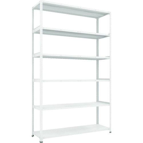 トラスコ中山 【個人宅不可】 TRUSCO 軽量150型中棚ボルトレス棚 W1500XD450XH2400 6段 TLA85S-16 [1-2..