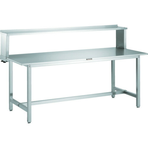 トラスコ中山 【個人宅不可】 TRUSCO SW3型オールステンレス作業台 1500X600 上棚付 SW3-1560UT [1-458..