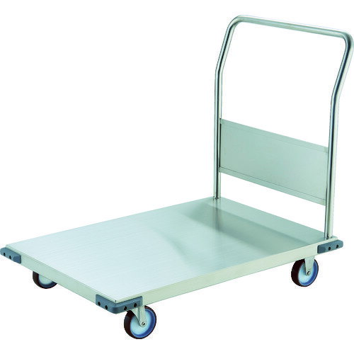 トラスコ中山 【個人宅不可】 TRUSCO オールステンレス台車 コーナーC付 1200X750 100NU AS-1B-100NU [1-818-9389]