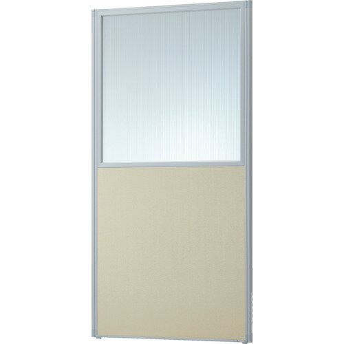 トラスコ中山 【個人宅不可】 TRUSCO ローパーティション 上部半透明 W900XH1765 ベージュ TLP-1809U-BE [1-258-0067]