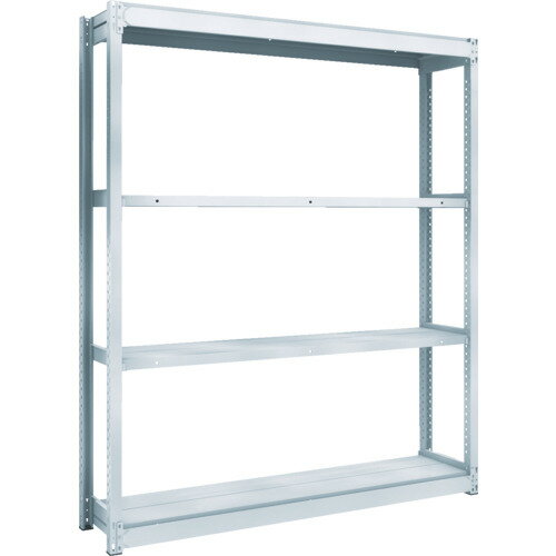 トラスコ中山 【個人宅不可】 TRUSCO TUG型軽量棚100kg単体 1540X324XH1800 4段 TUG100-65K-4 [1-207-5..