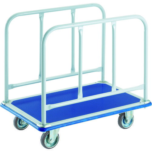 トラスコ中山 TRUSCO プレス製台車 ドンキーカート サイドハンドル 740X480 110N [1-114-8816]