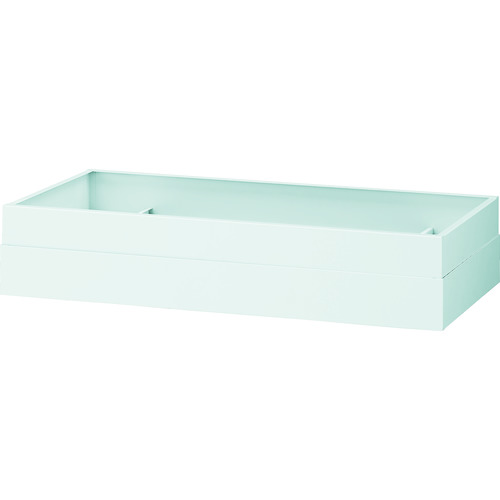 トラスコ中山 【個人宅不可】 TRUSCO ユニット型壁面書庫 笠木 H100〜180 W色 UW-1018CK [1-765-8362]