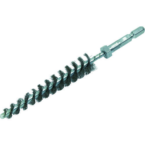 トラスコ中山 TRUSCO 六角軸テーパーネジリブラシ ステンレス線 0.2Φ 8Φ〜16Φ穴用 6TNB-816-SUS [1-116..