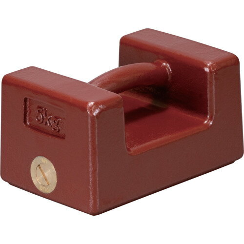 トラスコ中山 TRUSCO M1級 鋳鉄製枕型分銅 5kg M1RW-5KG [1-207-3023]