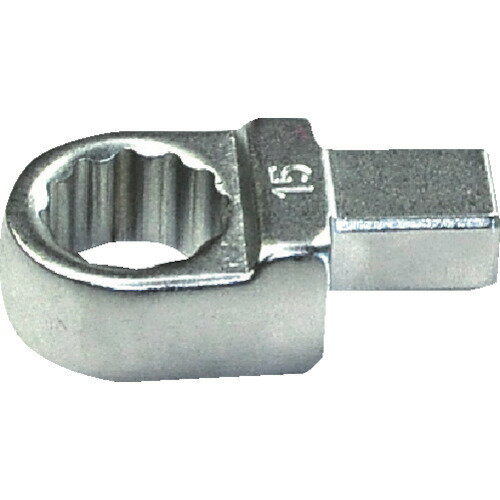 トラスコ中山 TRUSCO ボックスヘッド 二面寸法15mm 取付サイズ9X12mm BE15-912 [1-257-8037](4)