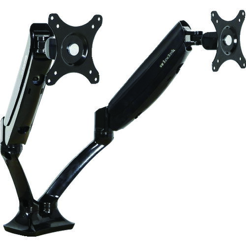 トラスコ中山 TRUSCO モニターアーム デュアル ガススプリング式 TVNDLB502D [1-207-4784]