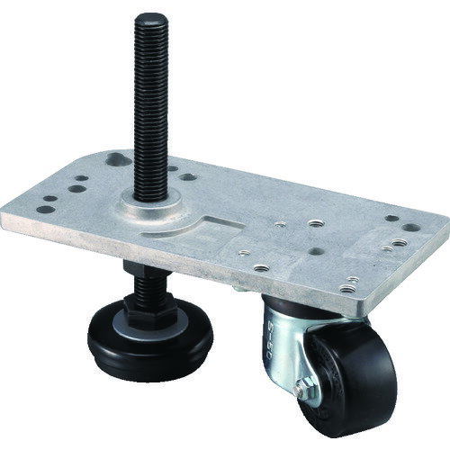 トラスコ中山 TRUSCO TSF40用アジャスタキャスタープレートDC L TSFK911 [1-161-3573]