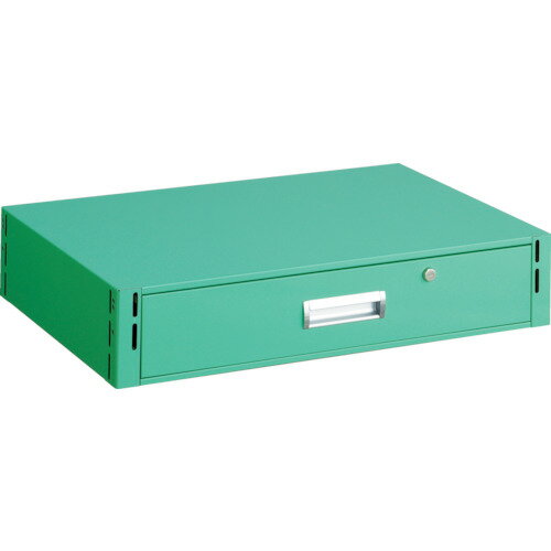 トラスコ中山 TRUSCO ツールワゴン イーグル バーディワゴン用 深型1段引出 750×500 ヤンググリーン EG..