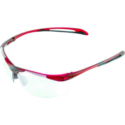 トラスコ中山 TRUSCO 二眼型セーフティグラス （フィットタイプ） レッド TSG-8212R [1-488-9916]