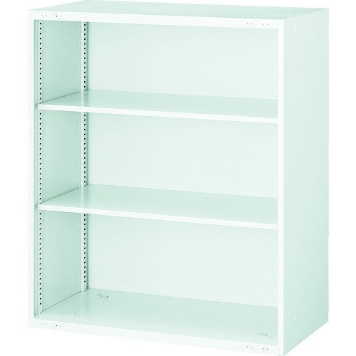 トラスコ中山 【個人宅不可】 TRUSCO ユニット型壁面書庫 スライドボード用オープン H1050 W色 UOSW-11 [1-765-8141]