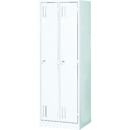 トラスコ中山 【個人宅不可】 TRUSCO 手ぶらキーロッカー 2人用 608X515XH1790 W色 WKL27 [1-478-9709]