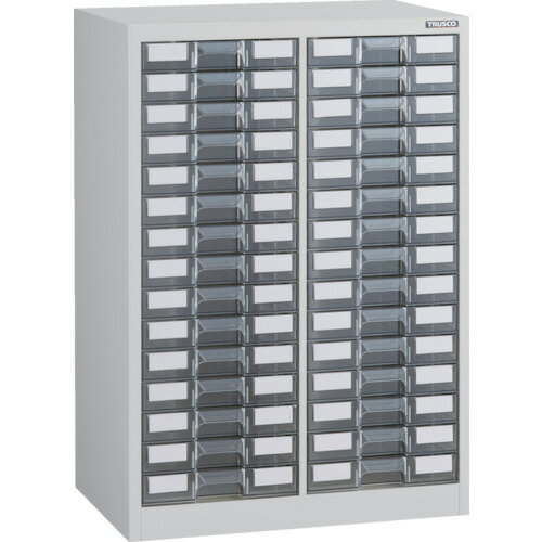 トラスコ中山 【個人宅不可】 TRUSCO カタログケース 中深型2列15段 W 600X400XH880 B2C15-W [1-856-6624]