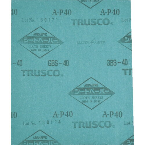 トラスコ中山 TRUSCO シートペーパー 1000 1枚入 GBS10001P A012308