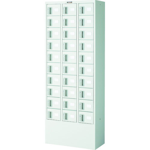 トラスコ中山 【個人宅不可】 TRUSCO 預かりロッカー3列10段 内筒交換錠 KTL310-A [1-454-0743]