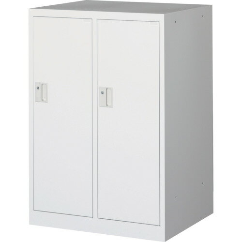 トラスコ中山 【個人宅不可】 TRUSCO ミニロッカー 2連用 ホワイト MLK2-W [1-454-0824]