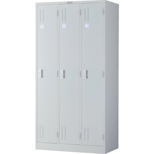 トラスコ中山 【個人宅不可】 TRUSCO TZ型防錆強化3人用ロッカー ホワイト TZWL-3 [1-246-1005]