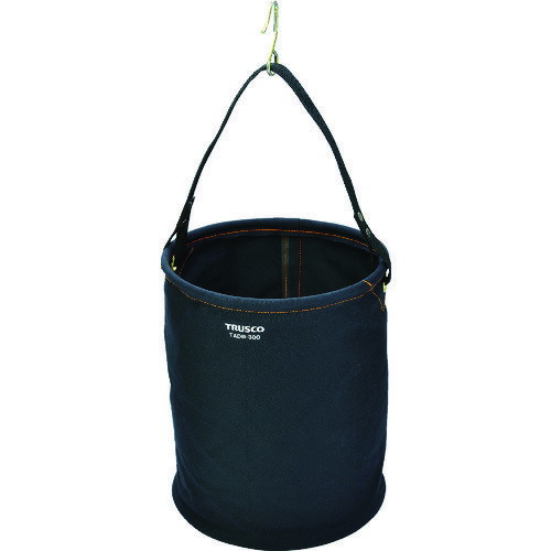 トラスコ中山 TRUSCO 電工バケツΦ300X350 黒色 TADB-300N[1-115-1129]