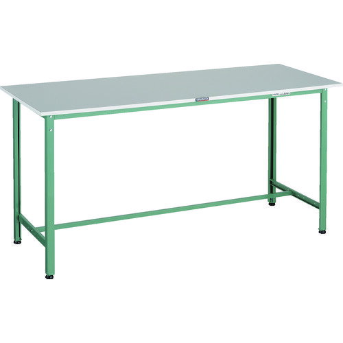 トラスコ中山 【個人宅不可】 TRUSCO 軽荷重立作業台（300kg）HAE2型 RoHS2対応天板 1800X750XH900 グ..
