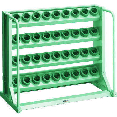 トラスコ中山 【個人宅不可】 TRUSCO ツーリングラック HSK63A BT40 NT40兼用 36個収納 VTL-E410 [1-11..