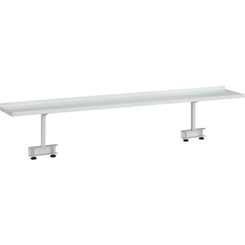 トラスコ中山 【別途送料】 【個人宅不可】 TRUSCO 作業台用上棚 W1800 背面取付型 ホワイト色 YUR-1800AW [1-467-3921]