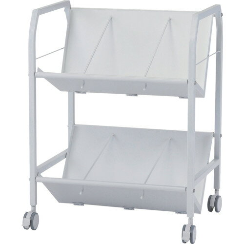 トラスコ中山 TRUSCO ファイルワゴン 2段 TFW-550 [1-252-5090]