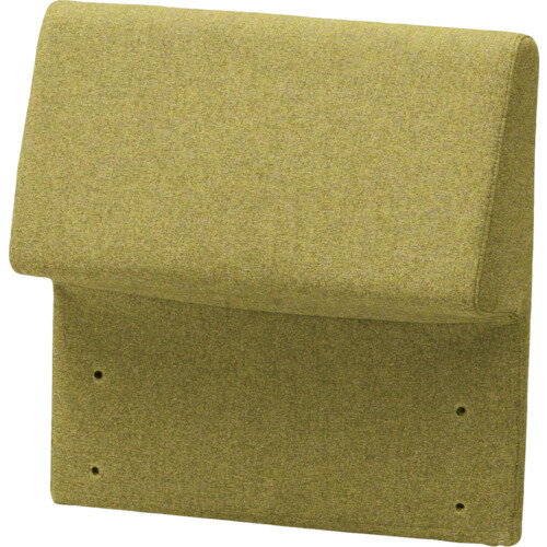 トラスコ中山 【別途送料】 【個人宅不可】 TRUSCO カスタマイズスツール用背面 600×160×610 イエロー..