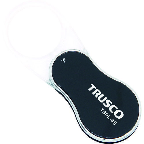 トラスコ中山 TRUSCO LED付スライドポケットルーペ レンズサイズ45mm 3倍 TSPL45 