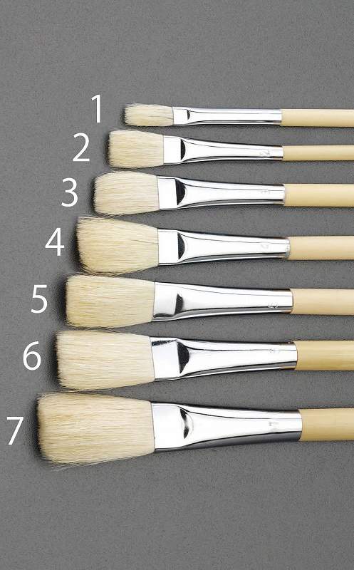 エスコ ESCO 【個人宅不可】 12mm ポスターカラー筆 EA109HM-4 [2-0896499]