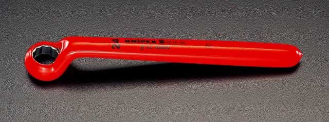 エスコ ESCO 【個人宅不可】 11mm 片口メガネレンチ（絶縁） EA640LB-11 [2-0140943]