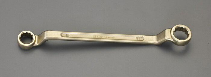 エスコ ESCO 【個人宅不可】 14x17mm 両口メガネレンチ（ノンスパーキング） EA643BD-5 [2-1171271]