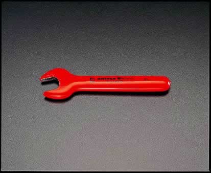 エスコ ESCO 【個人宅不可】 17mm 片口スパナ（絶縁） EA640LA-17 [2-0140820]