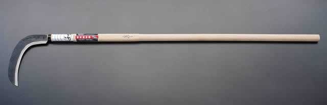 エスコ ESCO 【個人宅不可】 270mm/1350mm 下刈り鎌（長柄） EA650BA-17 [2-0758391]
