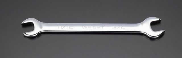 エスコ ESCO 【個人宅不可】 3/4” x13/16” 両口スパナ EA615BF-11 [2-0567559]