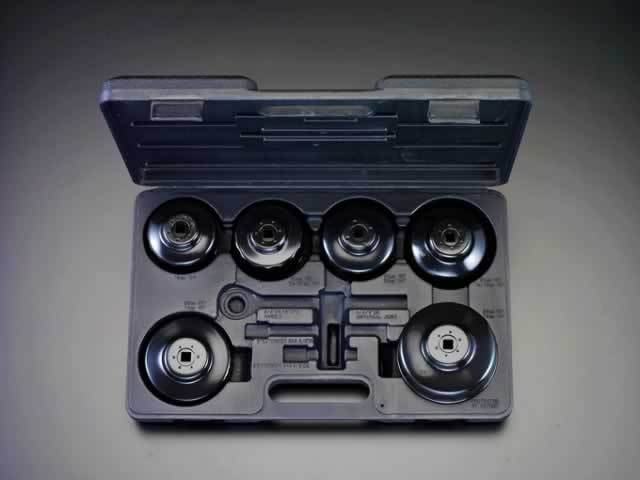 エスコ ESCO 【個人宅不可】 3/8”DR オイルフィルターレンチセット EA604AJ [2-5167252]