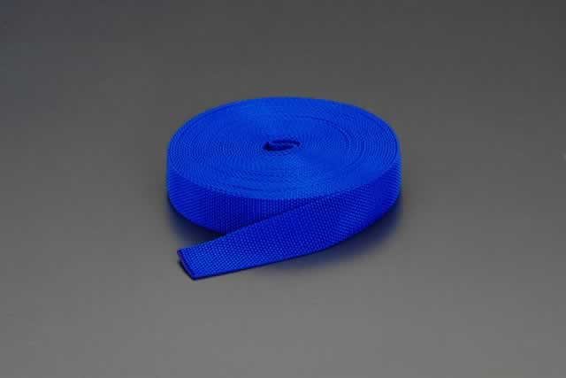 エスコ ESCO 【個人宅不可】 38x1.7mm/50m ベルト・平織（PP製・黒） EA628PT-133 [2-5060676]