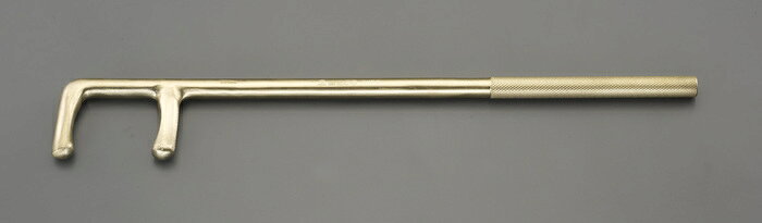 エスコ ESCO 【個人宅不可】 800mm バルブホイールフック（ノンスパーキング） EA643CA-90 [2-1182505]