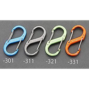  ESCO ڸĿԲġ 90x41mm S󥹥ʥåץեåʥ/֥롼 EA638AD-303 [2-1358535]