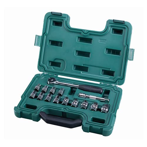 エスコ ESCO 【個人宅不可】 1/2”DR ソケットレンチセット EA687CL-1 [2-1613085]