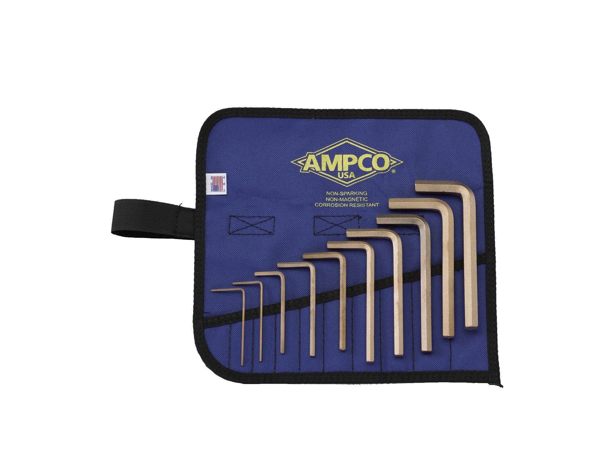 エスコ ESCO 【個人宅不可】 10本組 六角棒レンチ（メトリック・ノンスパーキング） EA642LS-110 [2-5253658]