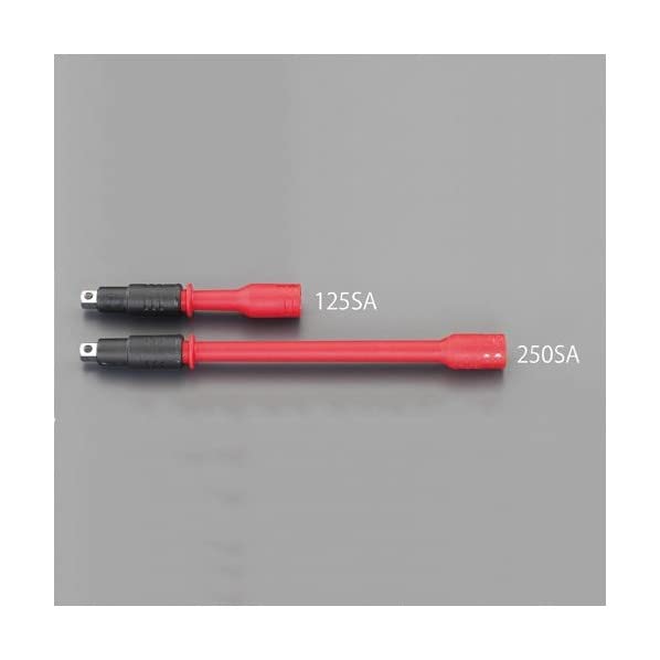エスコ ESCO 【個人宅不可】 3/8”DRx125mm 絶縁エクステンションバー EA640MB-125SA [2-1431528]
