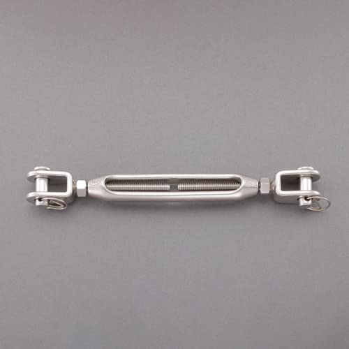 エスコ ESCO 【個人宅不可】 3/8” ターンバックル（フォーク＆フォーク・ステンレス製） EA638CC-9 [2-..