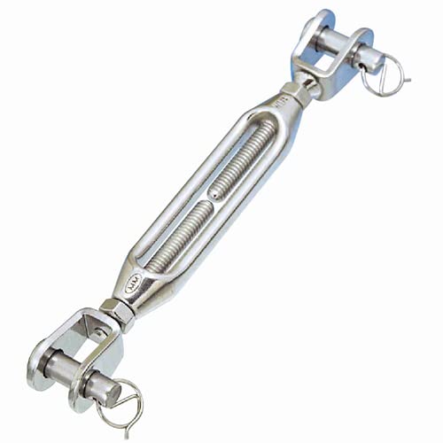 エスコ ESCO 【個人宅不可】 5/16” ターンバックル（フォーク＆フォーク・ステンレス製） EA638CC-8 [2..