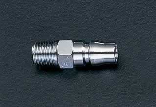 エスコ ESCO 【個人宅不可】 R 1/4” 雄ねじプラグ EA140DB-12 [2-0332348]