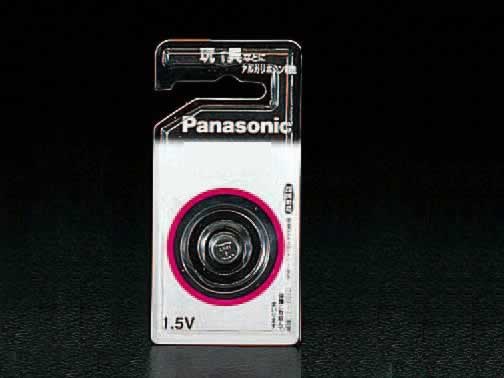 エスコ ESCO 【個人宅不可】 （LR1130） 1.5V アルカリボタン電池 EA758YF-5 [2-0756434]