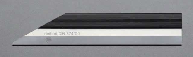 エスコ ESCO 【個人宅不可】 400mm ストレートエッジ・ナイフ型（INOX） EA720YH-78 [2-0804128]